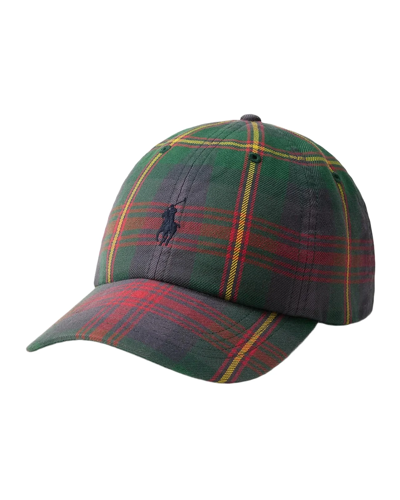 Polo Ralph Lauren Logo Flannel Baseball Cap