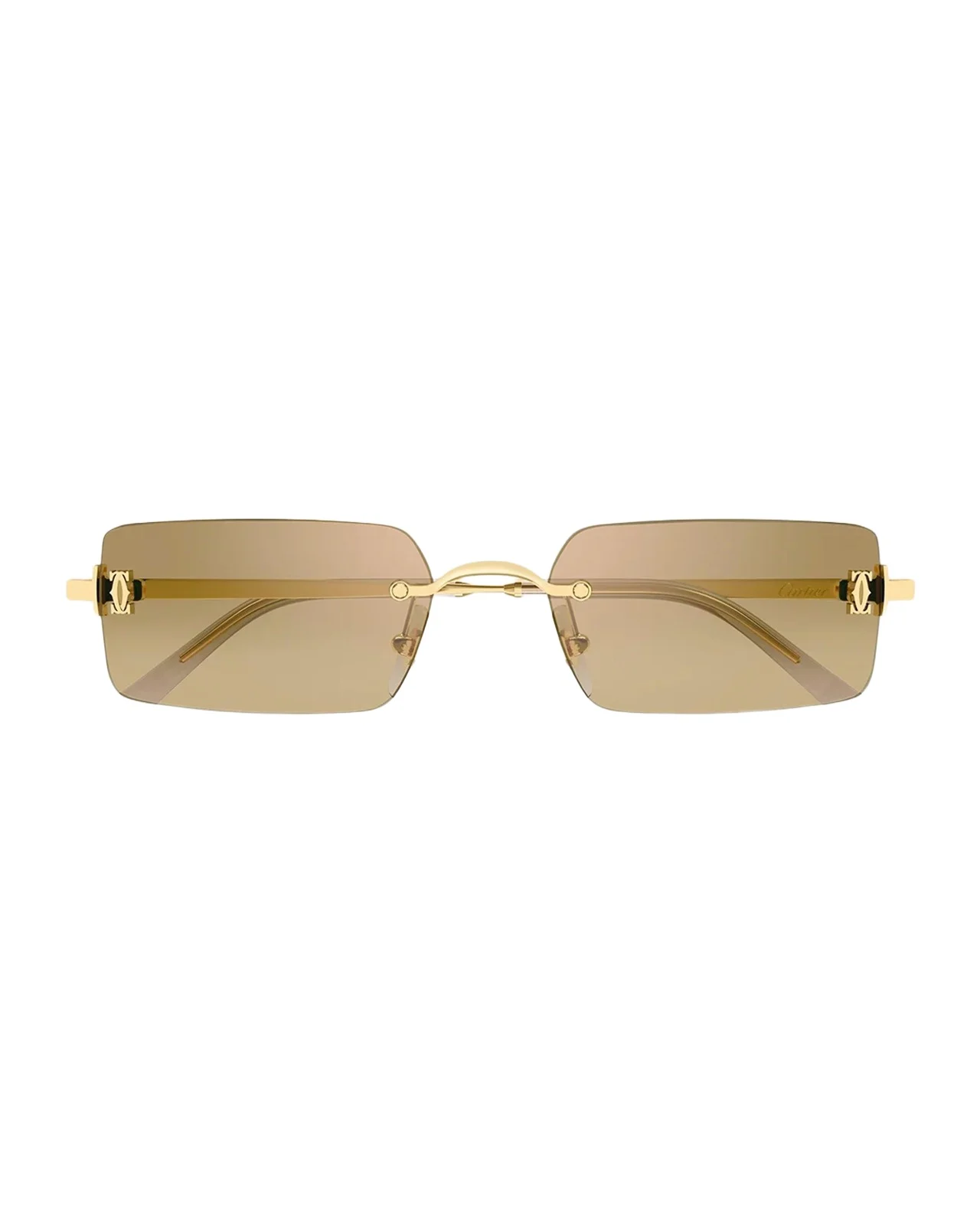 C de 54MM Rimless Rectangular Sunglasses