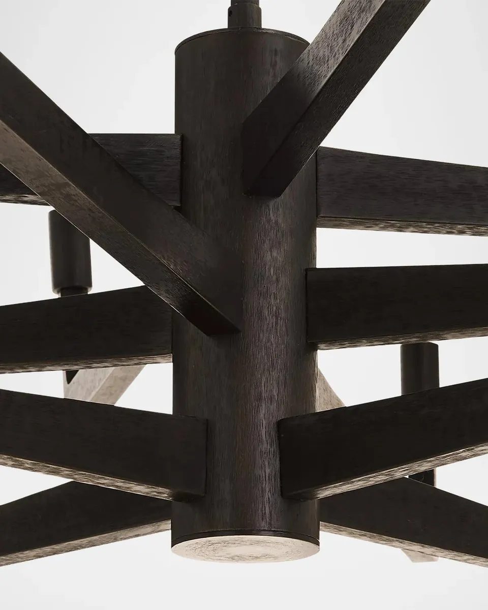Arteriors Griff 56" Large 12-Light Chandelier | Thumbnail 6 Arteriors Griff 56" Large 12-Light Chandelier | Thumbnail 6