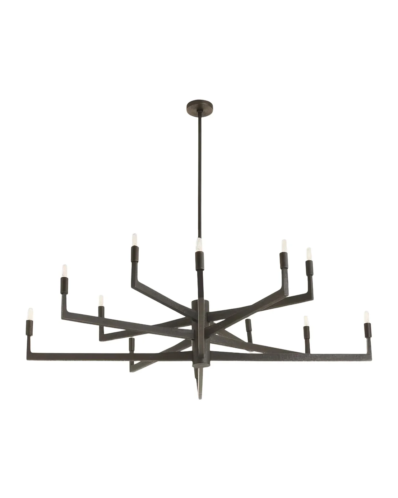 Arteriors Griff 56" Large 12-Light Chandelier