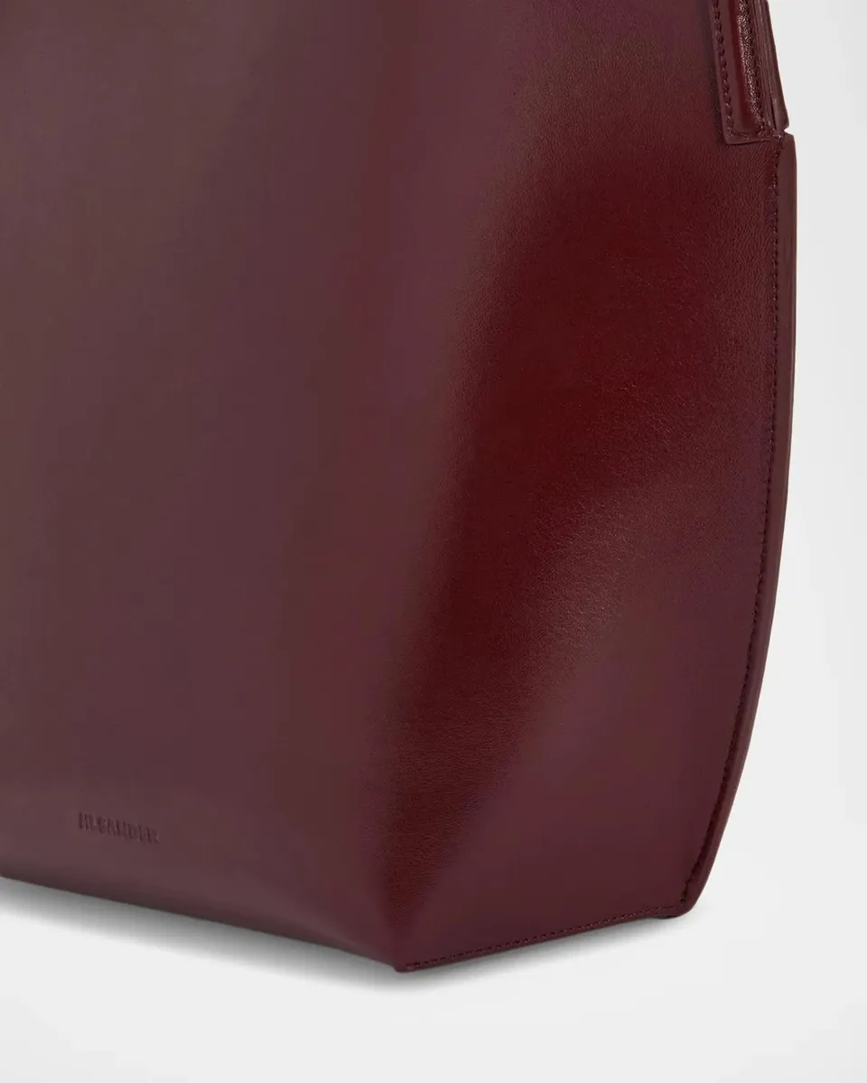 Jil Sander Kante Leather Tote Bag | Thumbnail 4 Jil Sander Kante Leather Tote Bag | Thumbnail 4