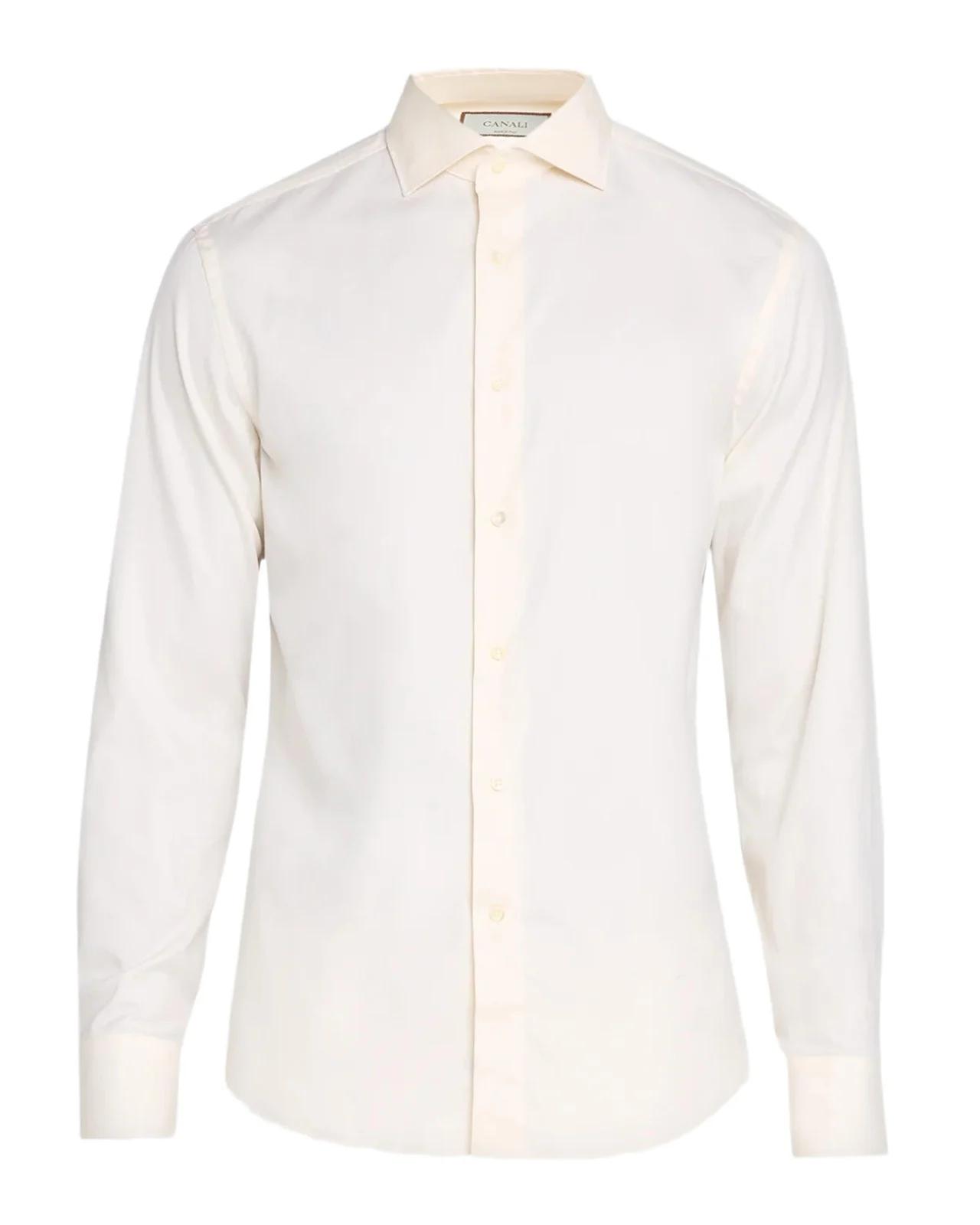 Canali Men's Cotton Pinpoint Sport Shirt