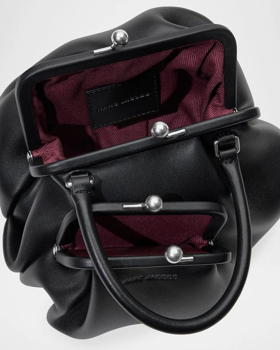 Marc Jacobs Wave Leather Kisslock Bag | Thumbnail 4 Marc Jacobs Wave Leather Kisslock Bag | Thumbnail 4
