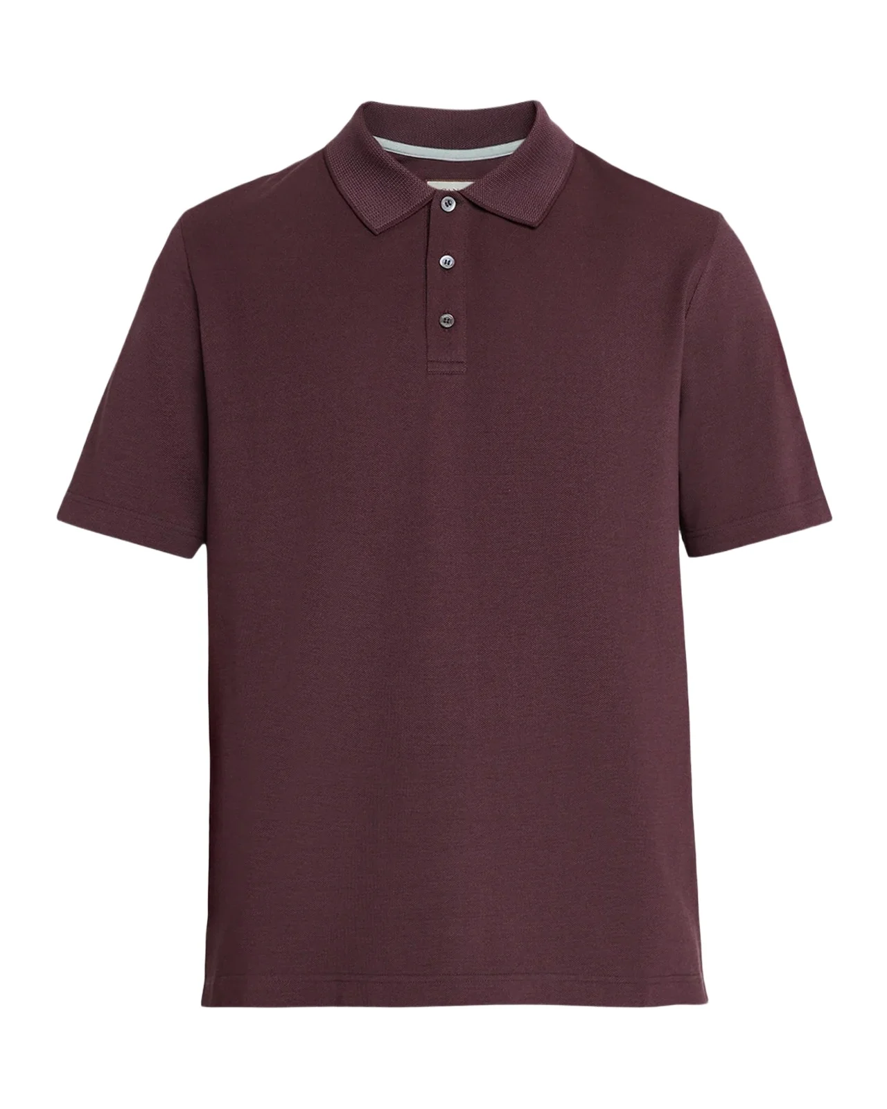 Canali Men's Cotton Pique Polo Shirt