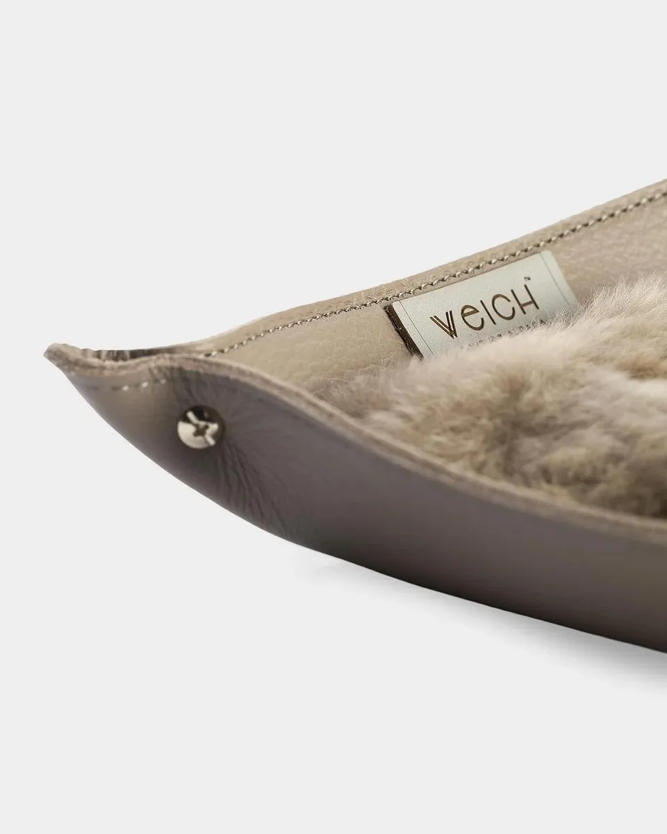Weich Couture Alpaca Todo Leather & Alpaca Fur Square Catchall Tray | Thumbnail 3 Weich Couture Alpaca Todo Leather & Alpaca Fur Square Catchall Tray | Thumbnail 3