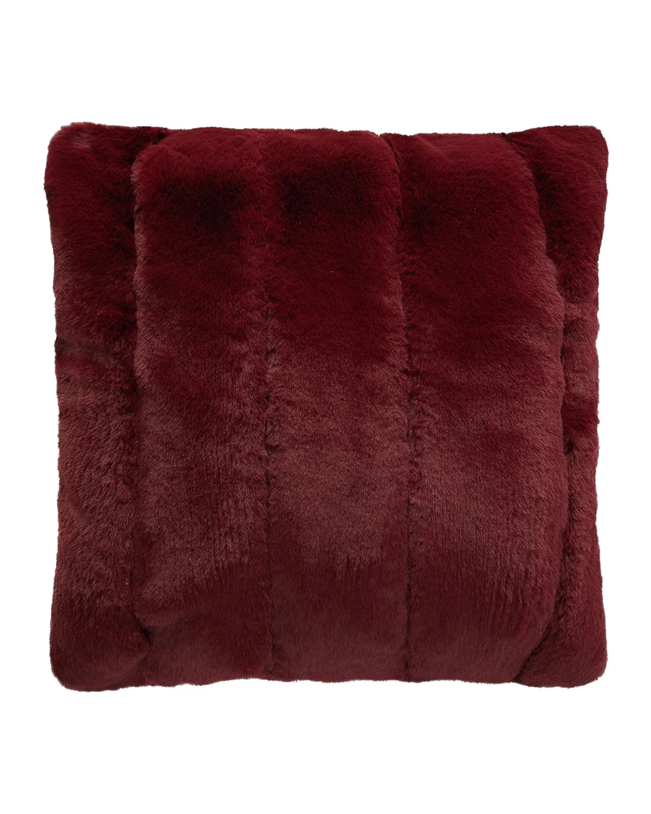 Lyla Grant Faux Rex Rabbit Pillow, 20" Square