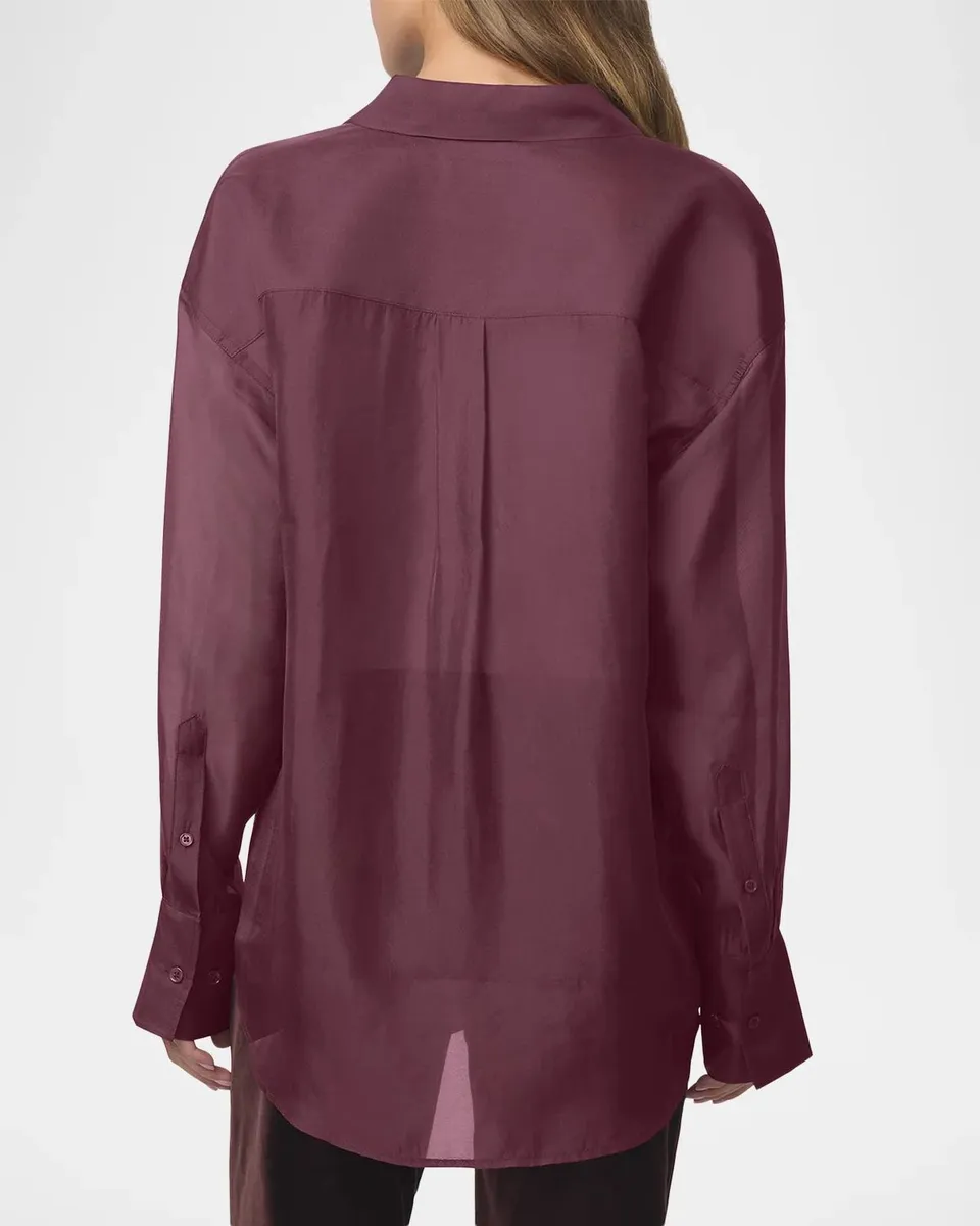 Joe's Jeans The Organza Boyfriend Shirt | Thumbnail 3 Joe's Jeans The Organza Boyfriend Shirt | Thumbnail 3