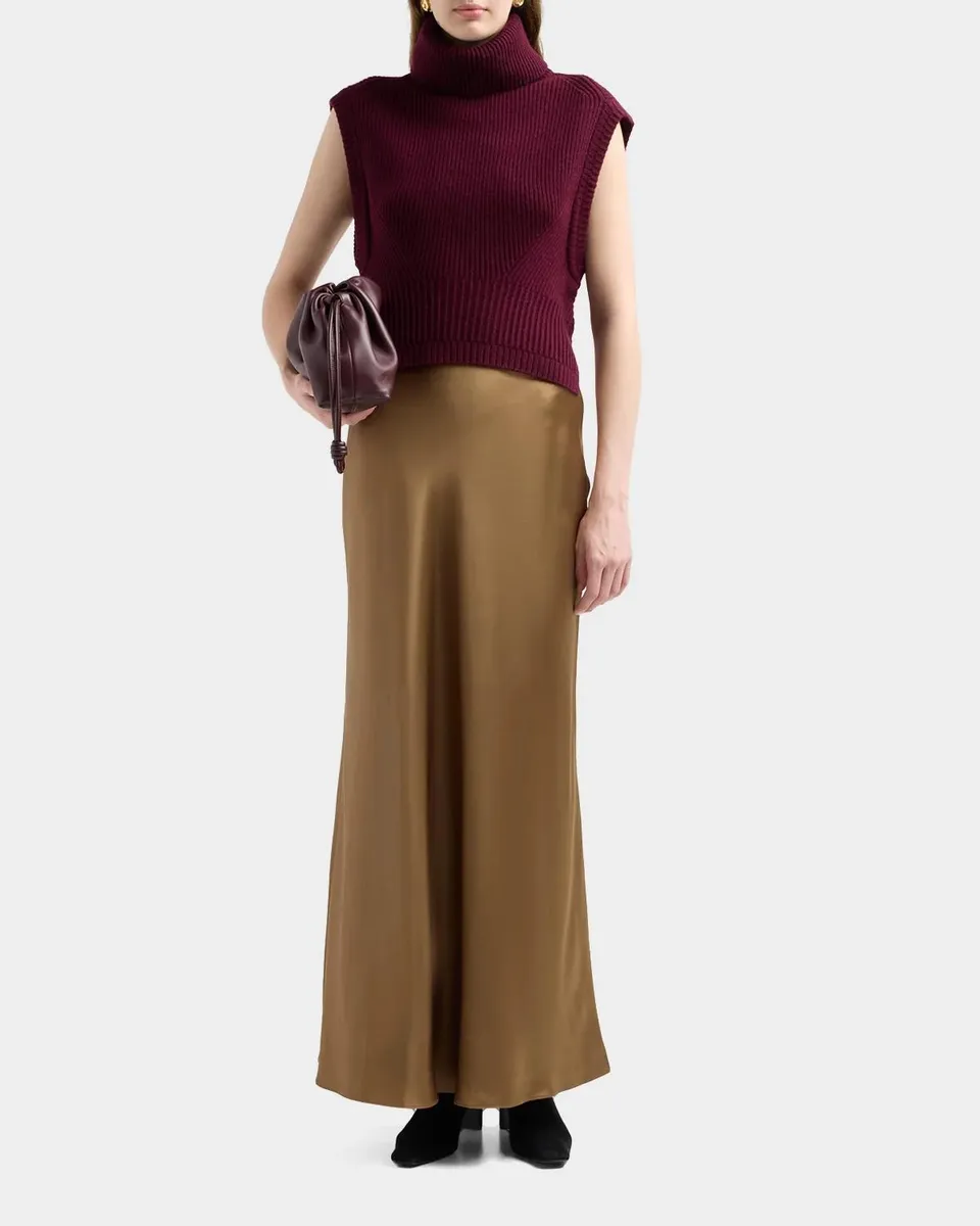 Simkhai Maple Ribbed Wool-Cashmere Top | Thumbnail 2 Simkhai Maple Ribbed Wool-Cashmere Top | Thumbnail 2