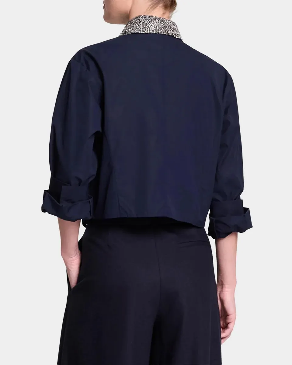 TWP New Chapter Crystal-Collar Cotton Shirt | Thumbnail 3 TWP New Chapter Crystal-Collar Cotton Shirt | Thumbnail 3