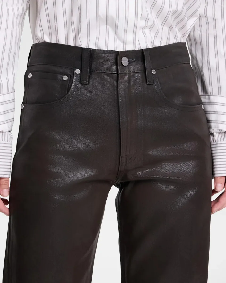 TWP Kent Coated Denim Straight-Leg Jeans | Thumbnail 5 TWP Kent Coated Denim Straight-Leg Jeans | Thumbnail 5