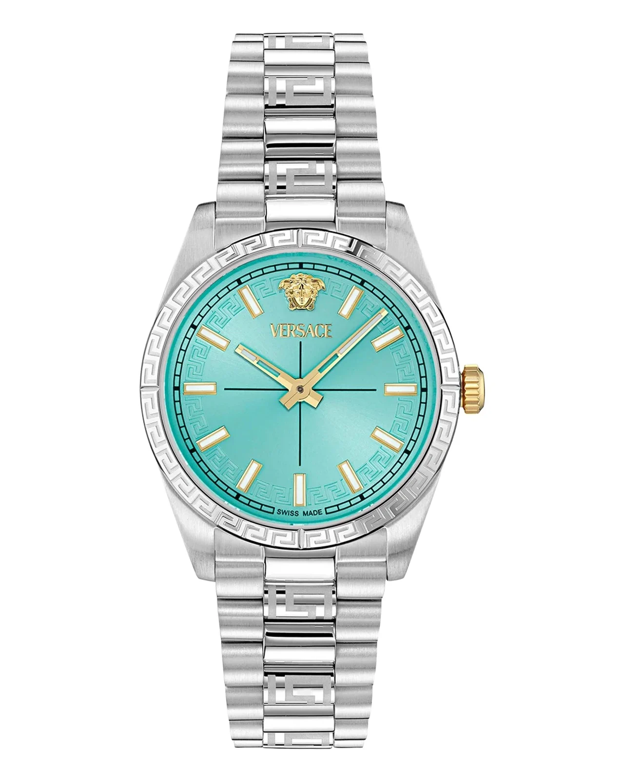 Versace Men's Millenyium 32mm Stainless Steel Bracelet Watch