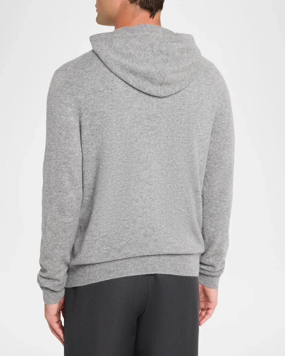 Neiman Marcus Men's Cashmere Hoodie | Thumbnail 3