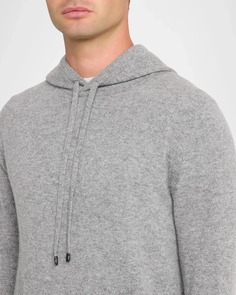 Neiman Marcus Men's Cashmere Hoodie | Thumbnail 5