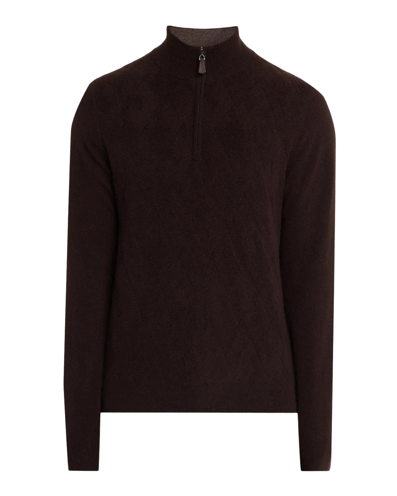 Neiman Marcus Men's Cross-Stitch Cashmere Sweater