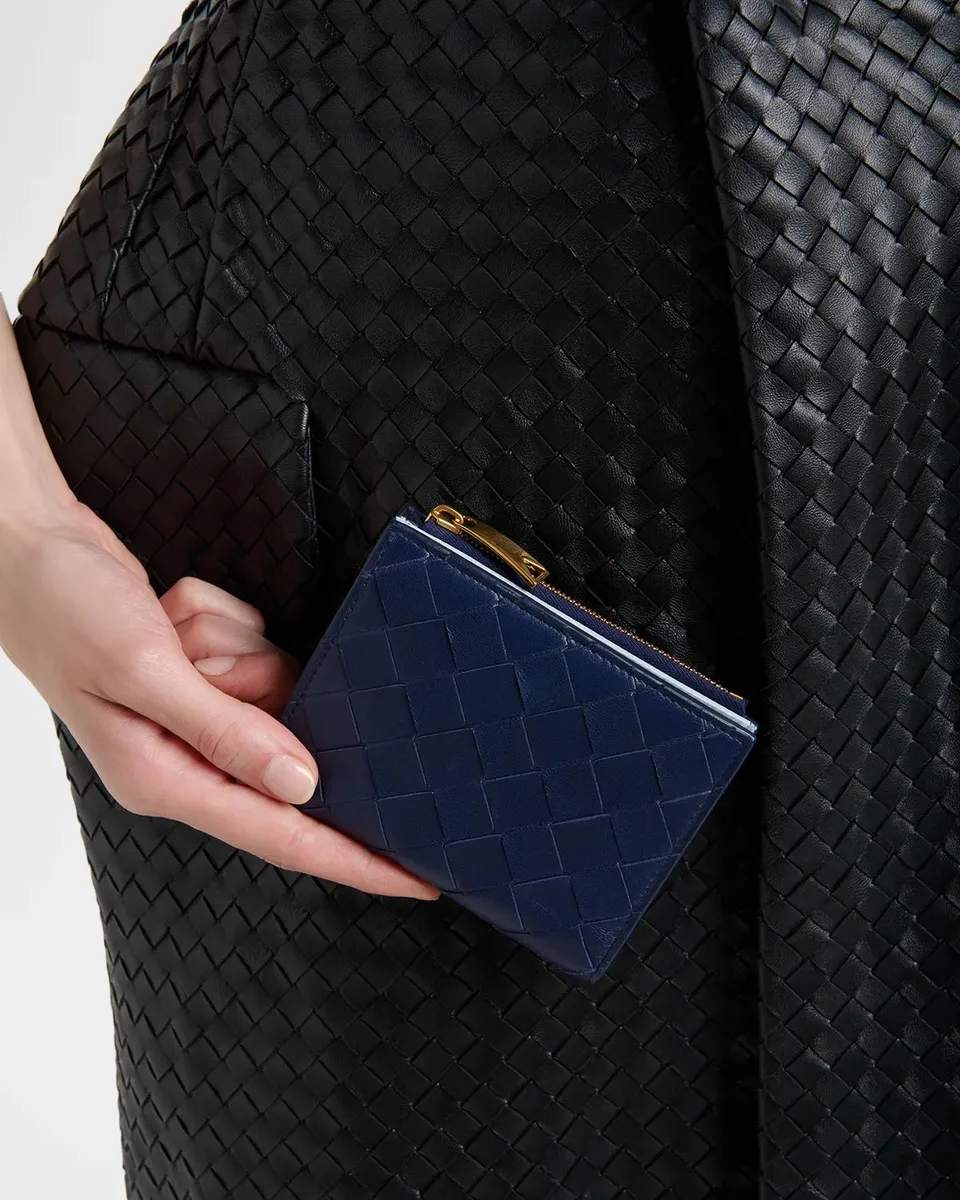 Bottega Veneta Small Bifold Leather Wallet | Thumbnail 2 Bottega Veneta Small Bifold Leather Wallet | Thumbnail 2