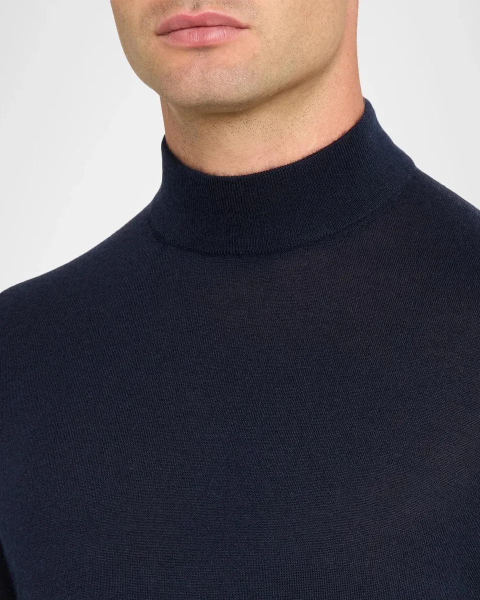 Neiman Marcus Men's Cashmere Turtleneck Sweater | Thumbnail 5 Neiman Marcus Men's Cashmere Turtleneck Sweater | Thumbnail 5