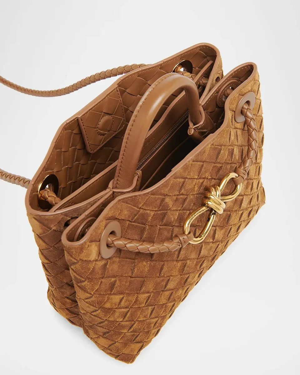 Bottega Veneta Andiamo Suede Top-Handle Bag | Thumbnail 3 Bottega Veneta Andiamo Suede Top-Handle Bag | Thumbnail 3
