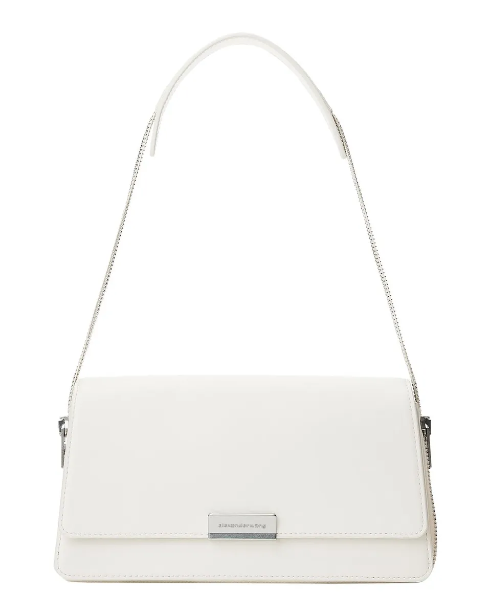 Alexander Wang Siren Medium Leather Flap Bag | Thumbnail 3 Alexander Wang Siren Medium Leather Flap Bag | Thumbnail 3