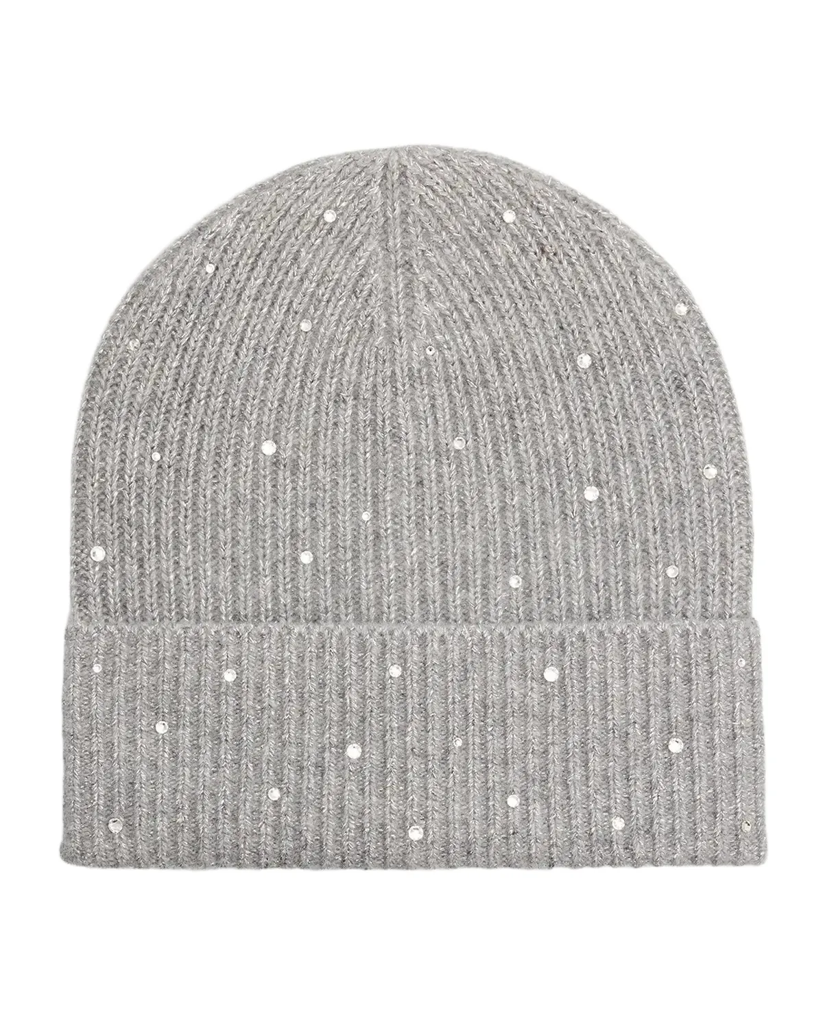 Carolyn Rowan Cashmere Lurex Crystal-Embellished Beanie