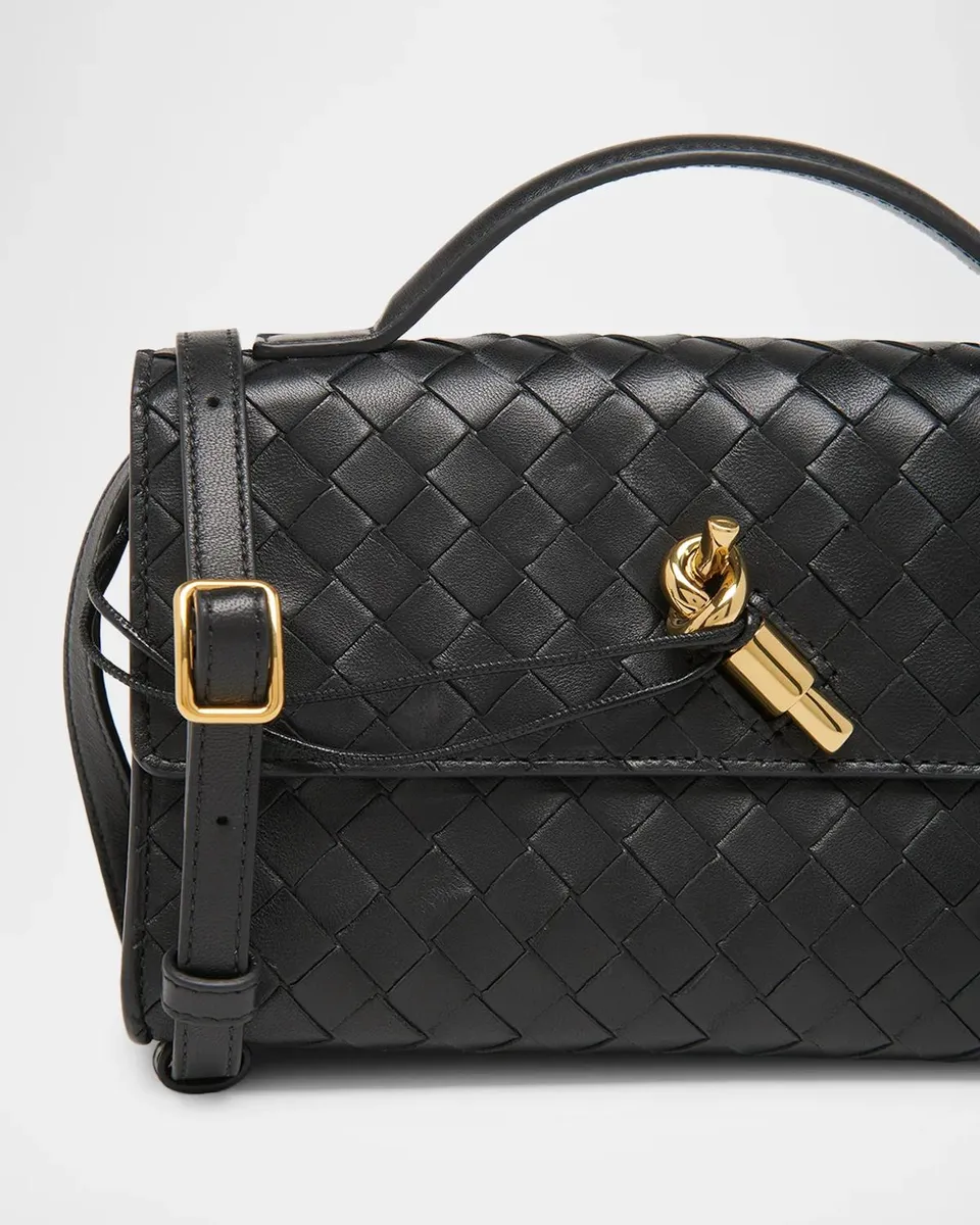 Bottega Veneta Andiamo Leather Clutch | Thumbnail 6
