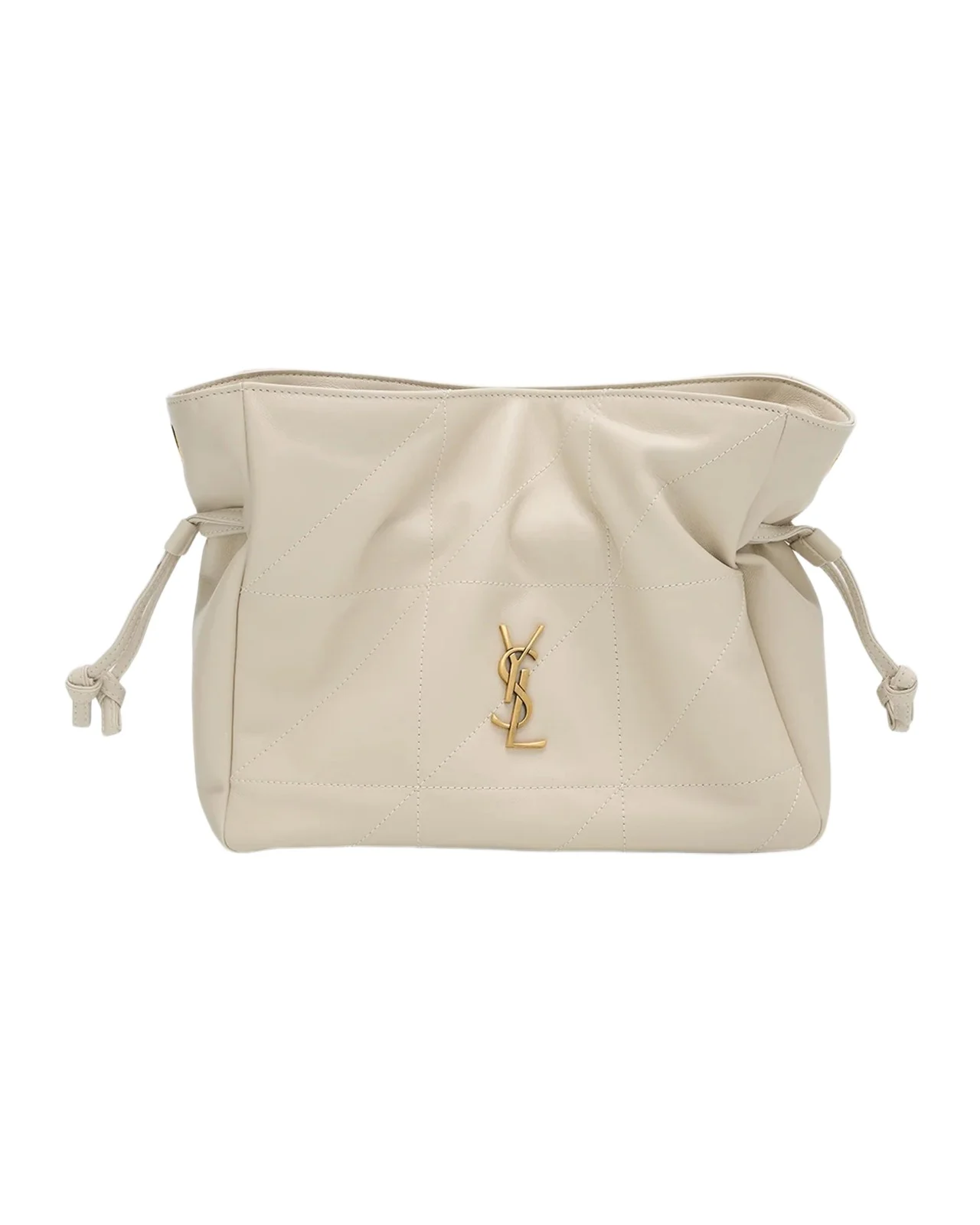 Saint Laurent Jamie YSL Quilted Lambskin Leather Shoulder Bag