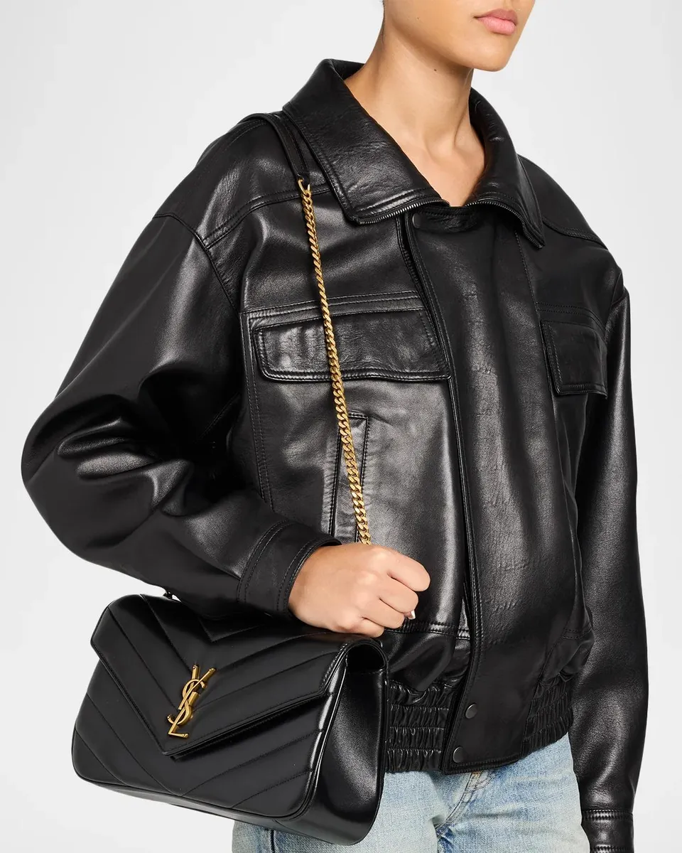 Saint Laurent Loulou Medium YSL Quilted Leather Shoulder Bag | Thumbnail 2 Saint Laurent Loulou Medium YSL Quilted Leather Shoulder Bag | Thumbnail 2