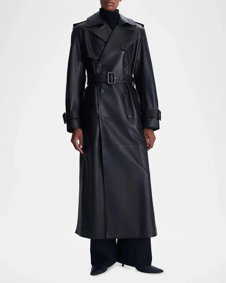 Simkhai Oteria Belted Long Coat | Thumbnail 2