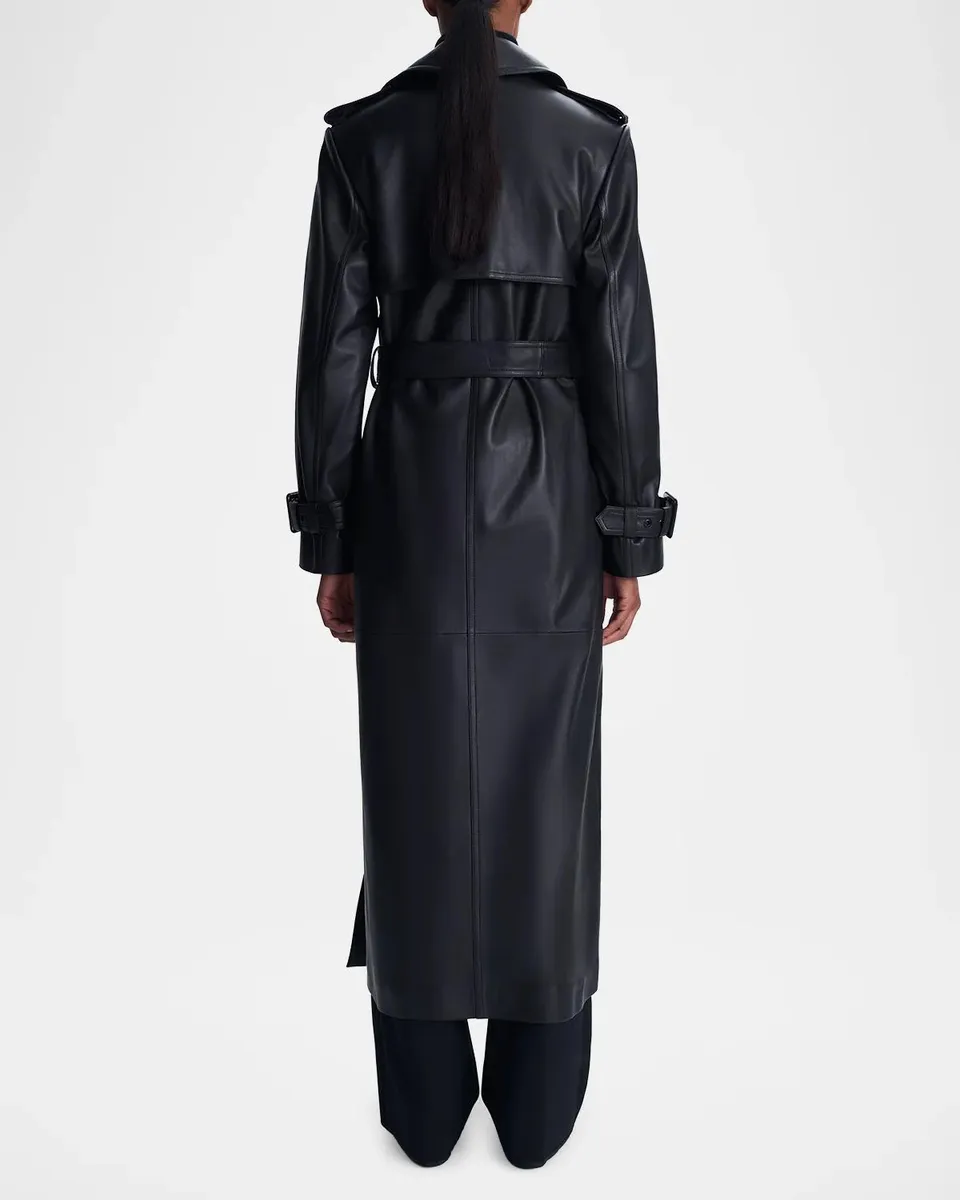 Simkhai Oteria Belted Long Coat | Thumbnail 3
