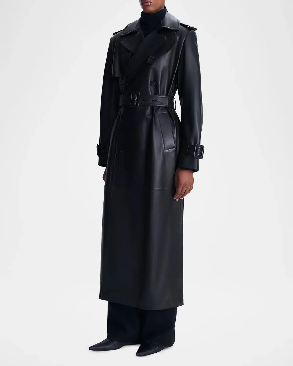 Simkhai Oteria Belted Long Coat | Thumbnail 4