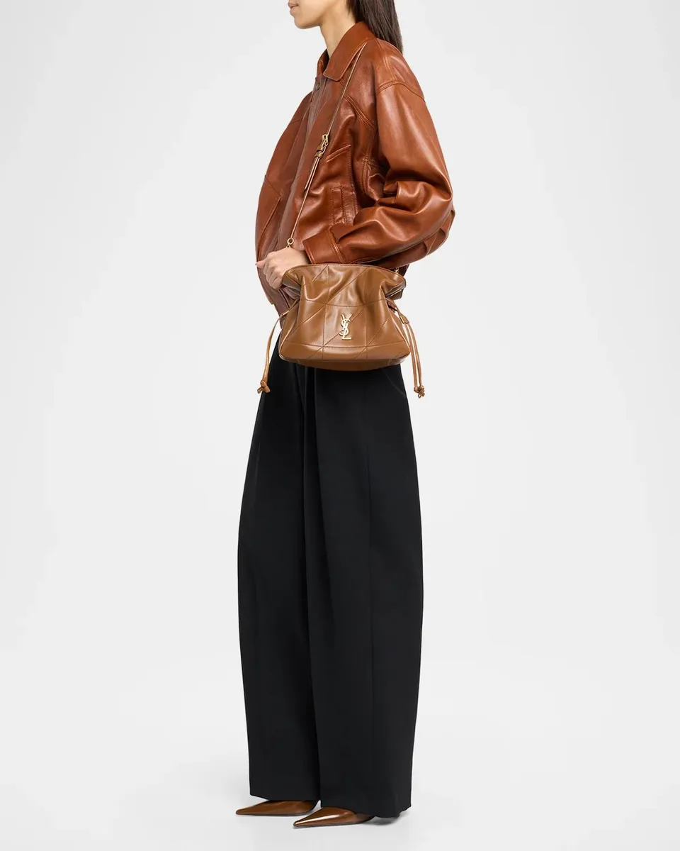 Saint Laurent Jamie YSL Quilted Lambskin Leather Shoulder Bag | Thumbnail 5 Saint Laurent Jamie YSL Quilted Lambskin Leather Shoulder Bag | Thumbnail 5