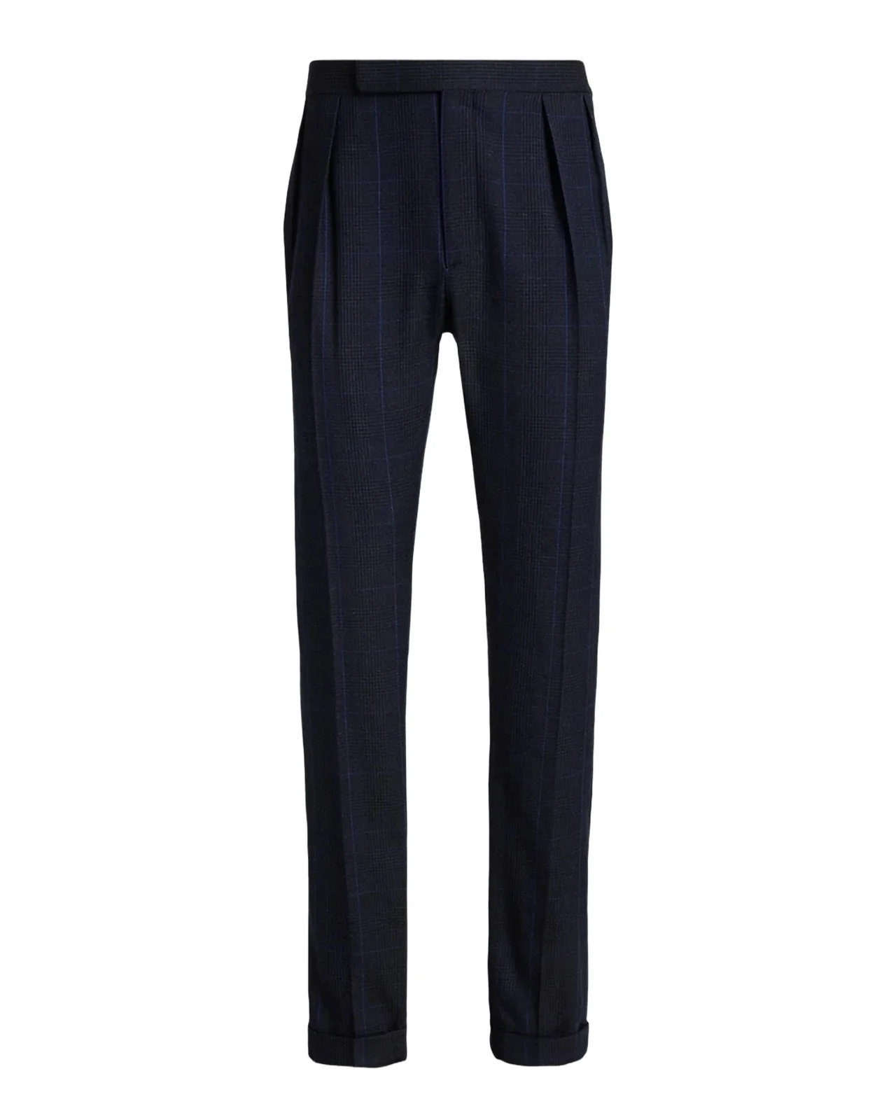 Ralph Lauren Purple Label Men's Gregory Hand-Tailored Cashmere Pleated Trousers
