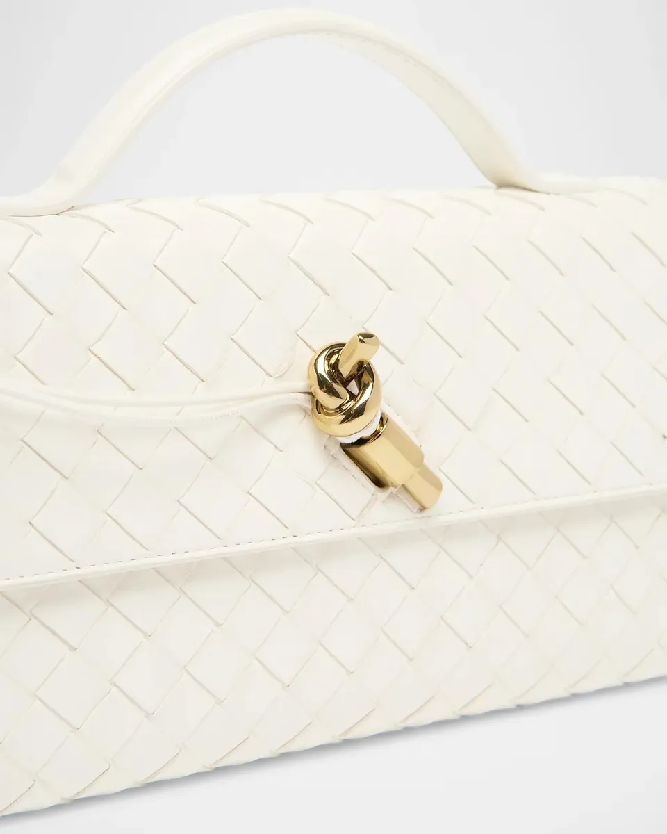 Bottega Veneta Andiamo Leather Clutch | Thumbnail 6
