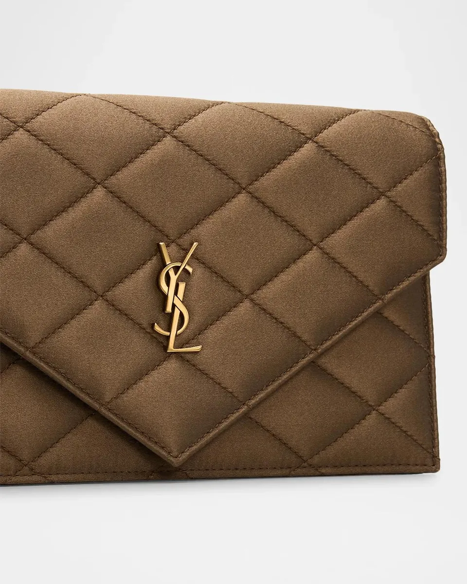 Saint Laurent YSL Small Quilted Wallet on Chain | Thumbnail 6 Saint Laurent YSL Small Quilted Wallet on Chain | Thumbnail 6