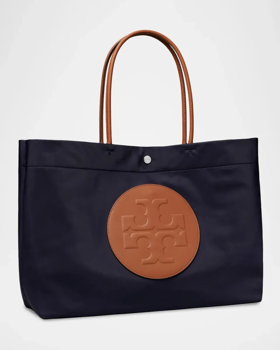 Tory Burch Ella Twist Reversible Nylon Tote Bag | Thumbnail 2 Tory Burch Ella Twist Reversible Nylon Tote Bag | Thumbnail 2