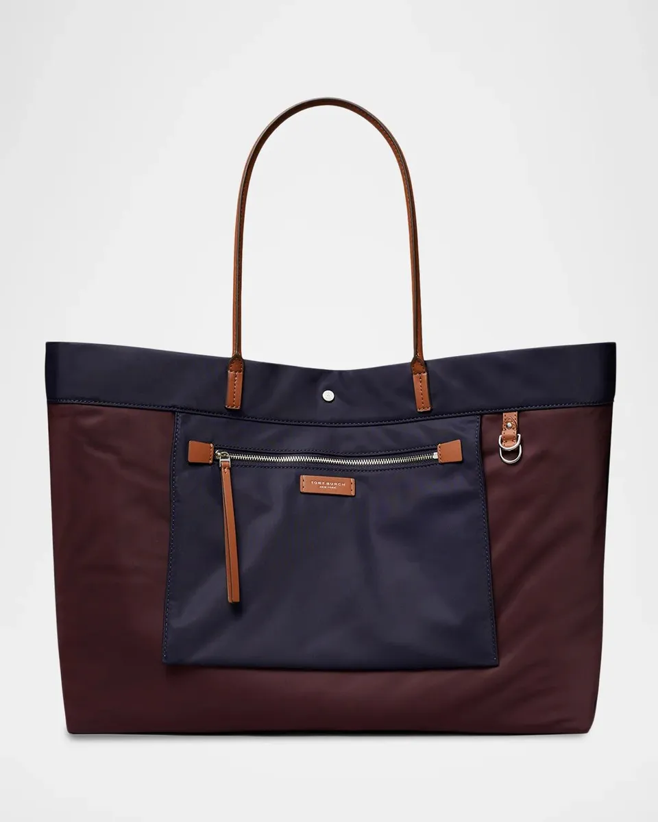 Tory Burch Ella Twist Reversible Nylon Tote Bag | Thumbnail 5 Tory Burch Ella Twist Reversible Nylon Tote Bag | Thumbnail 5