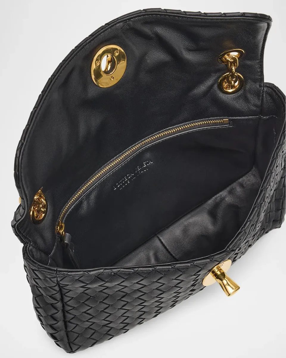 Bottega Veneta Madison Small Leather Shoulder Bag | Thumbnail 4