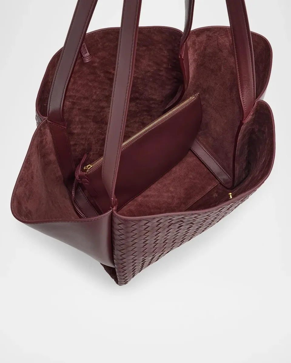 Bottega Veneta Corso Medium Leather Tote Bag | Thumbnail 4