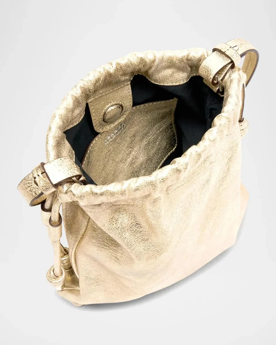 Isabel Marant Silven Mini Metallic Leather Shoulder Bag | Thumbnail 4 Isabel Marant Silven Mini Metallic Leather Shoulder Bag | Thumbnail 4