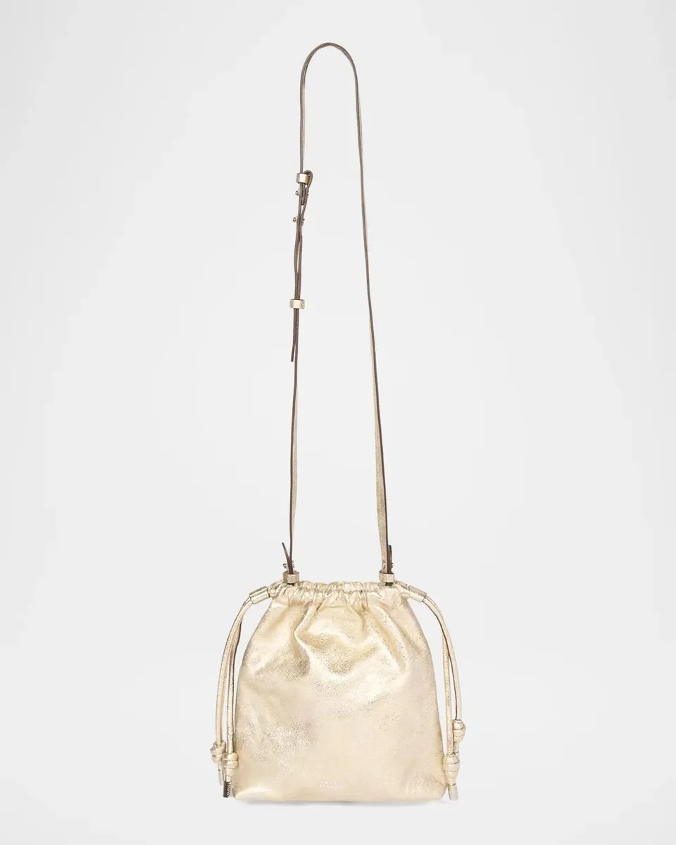 Isabel Marant Silven Mini Metallic Leather Shoulder Bag | Thumbnail 5 Isabel Marant Silven Mini Metallic Leather Shoulder Bag | Thumbnail 5