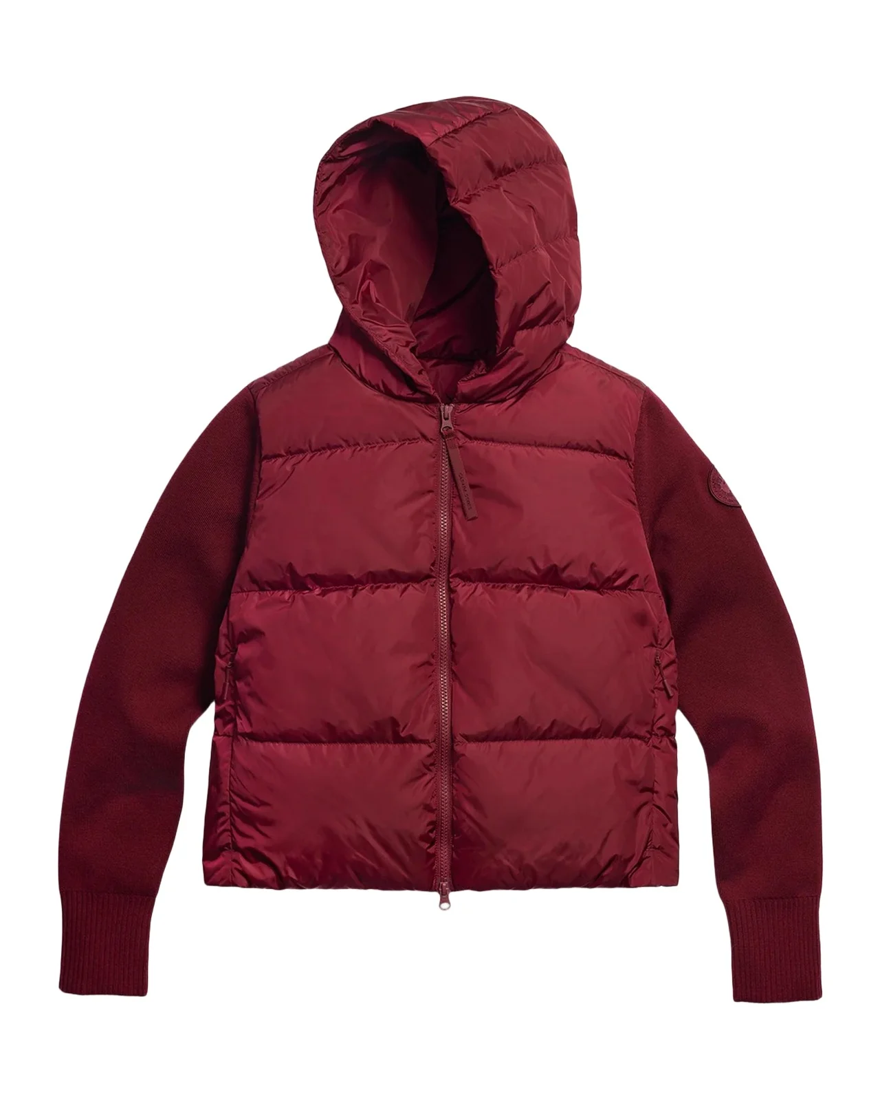 Canada Goose HyBridge Wide Quilt Knit Hoodie