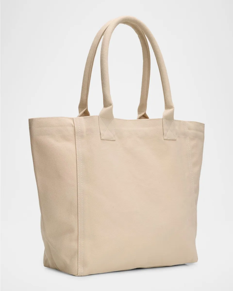 Isabel Marant Yenky Small Cotton Canvas Tote Bag | Thumbnail 3 Isabel Marant Yenky Small Cotton Canvas Tote Bag | Thumbnail 3