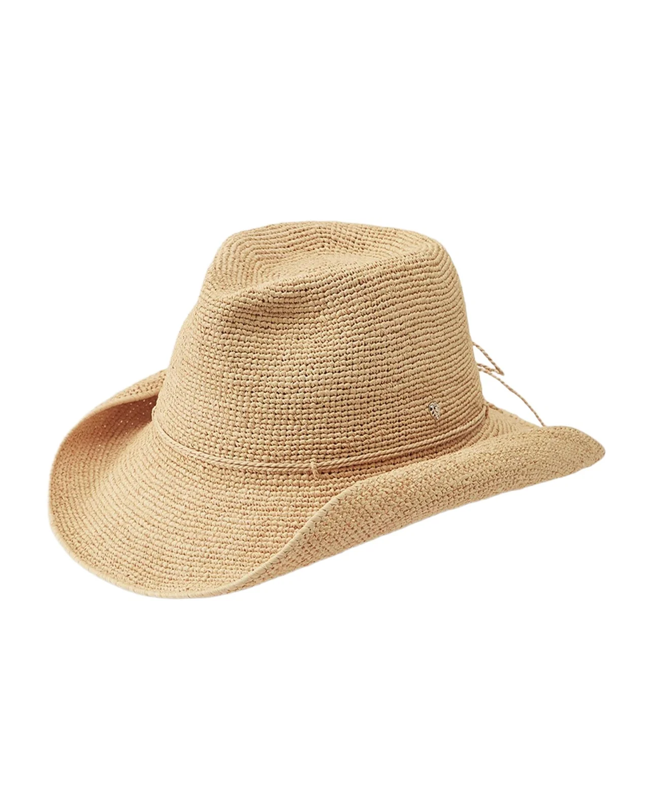 Helen Kaminski Belen Raffia Crochet Western Hat