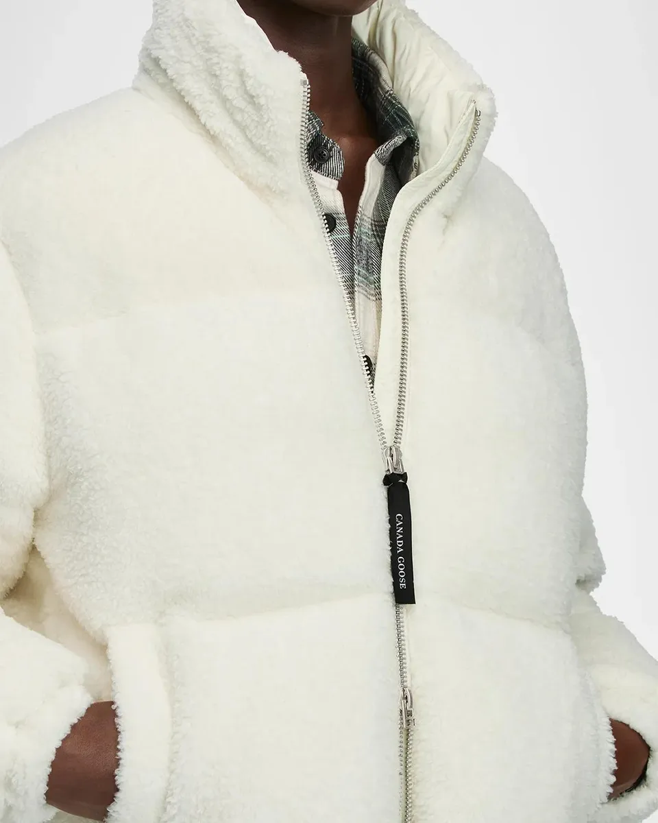 Canada Goose Fallon Puffer Jacket in High-Pile Fleece | Thumbnail 5