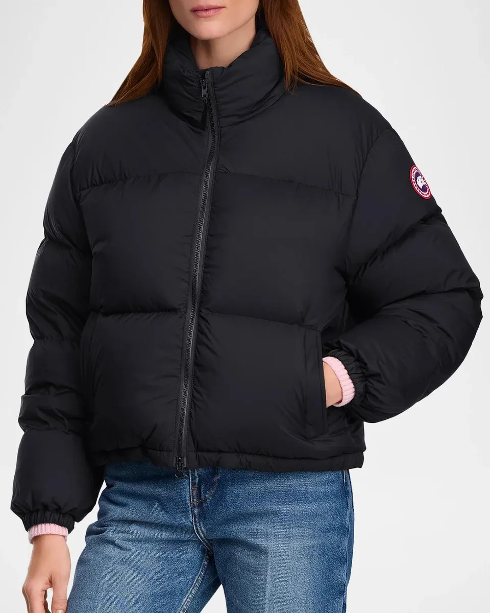 Canada Goose Fallon Puffer Jacket in Plain Weave Poly | Thumbnail 4