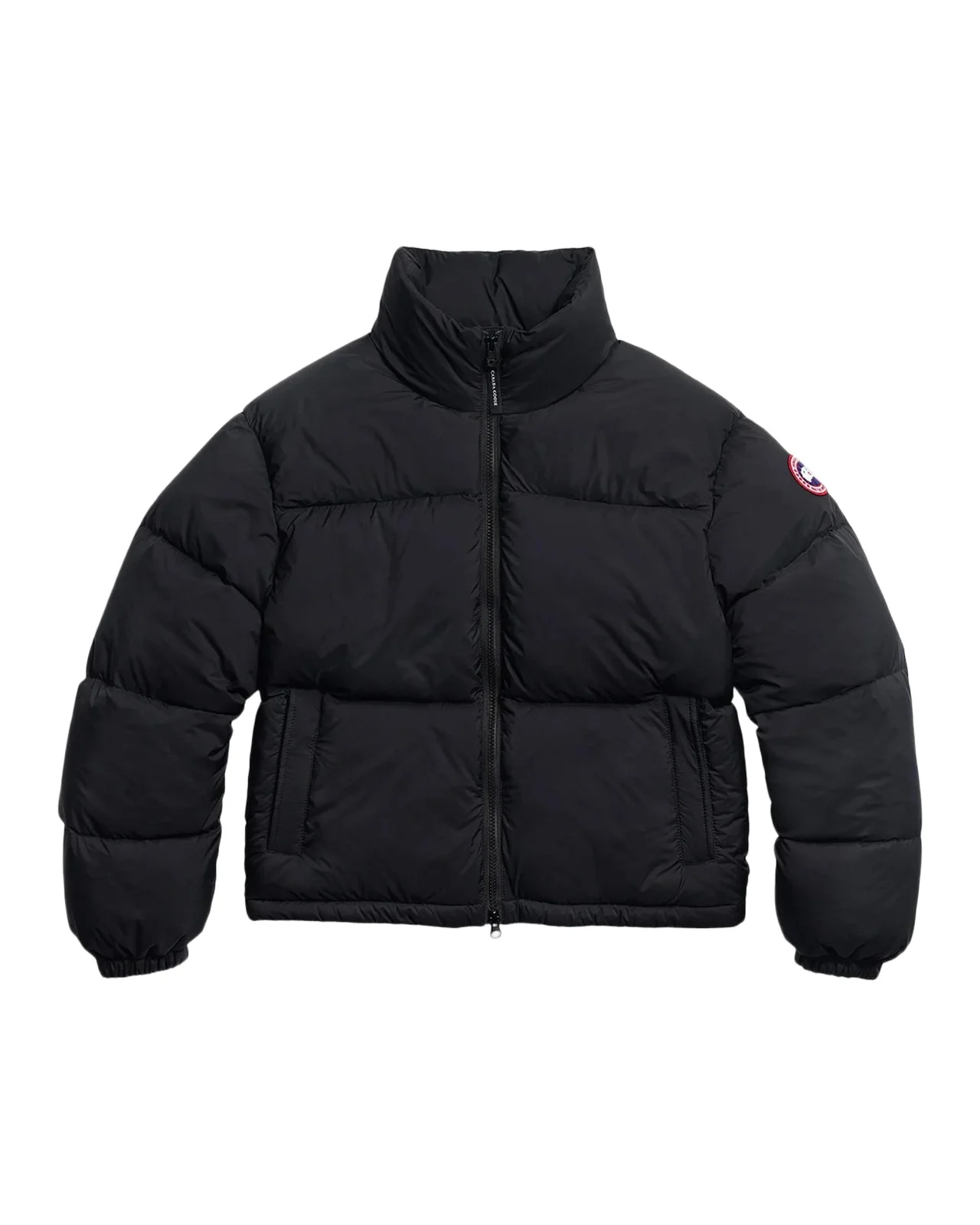 Fallon Puffer Jacket in Plain Weave Poly Fallon Puffer Jacket in Plain Weave Poly