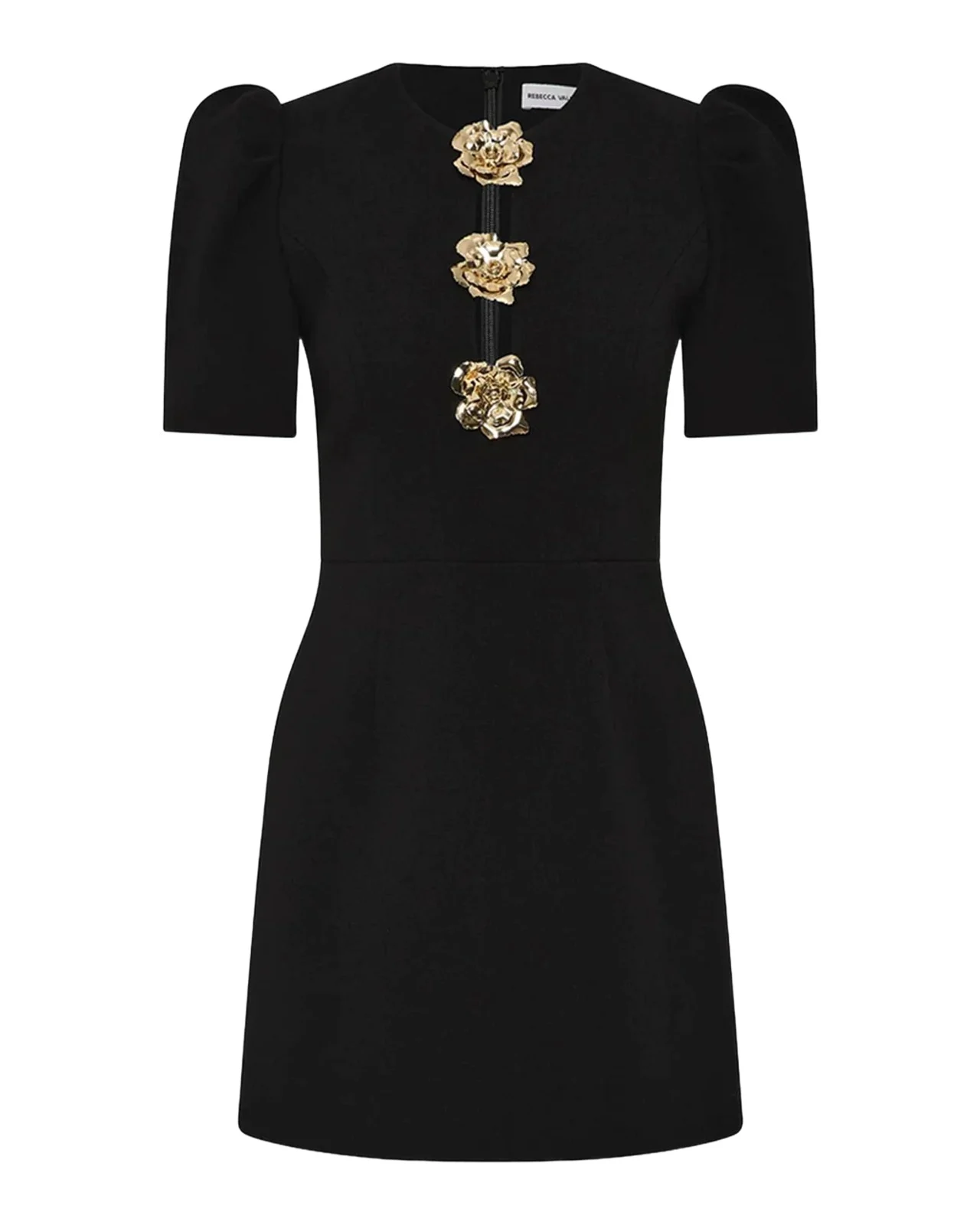 Highclere Floral-Embellished Cutout Mini Dress