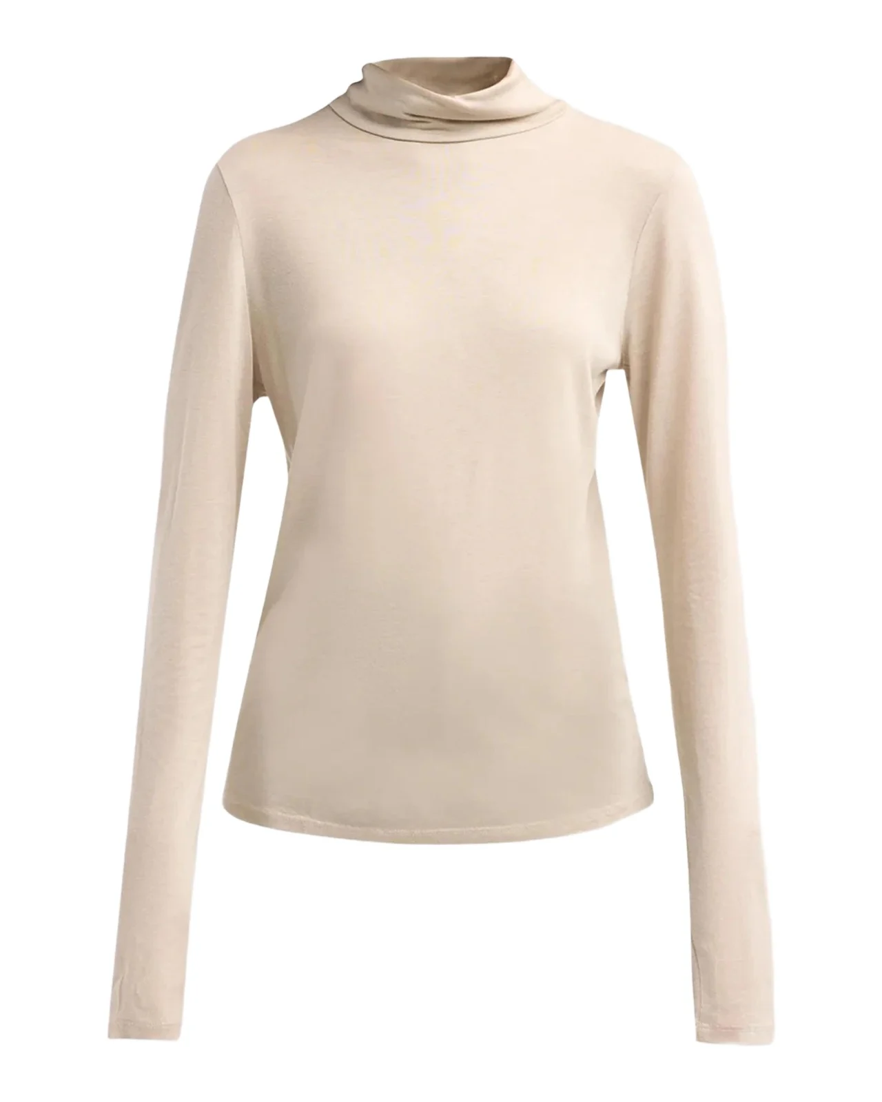 MAJESTIC FILATURES Mock-Neck Stretch Cashmere Sweater