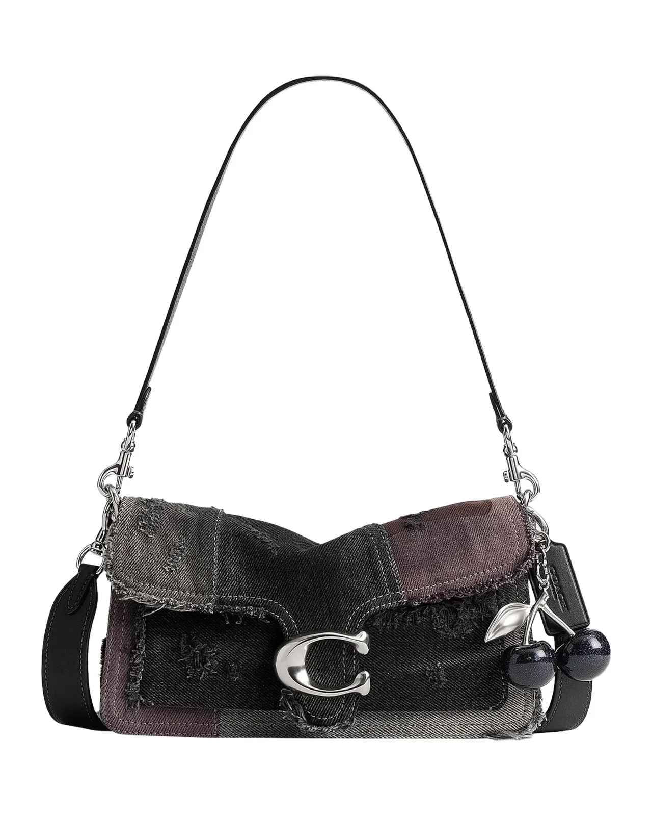 Coach Tabby Patchwork Denim Shoulder Bag