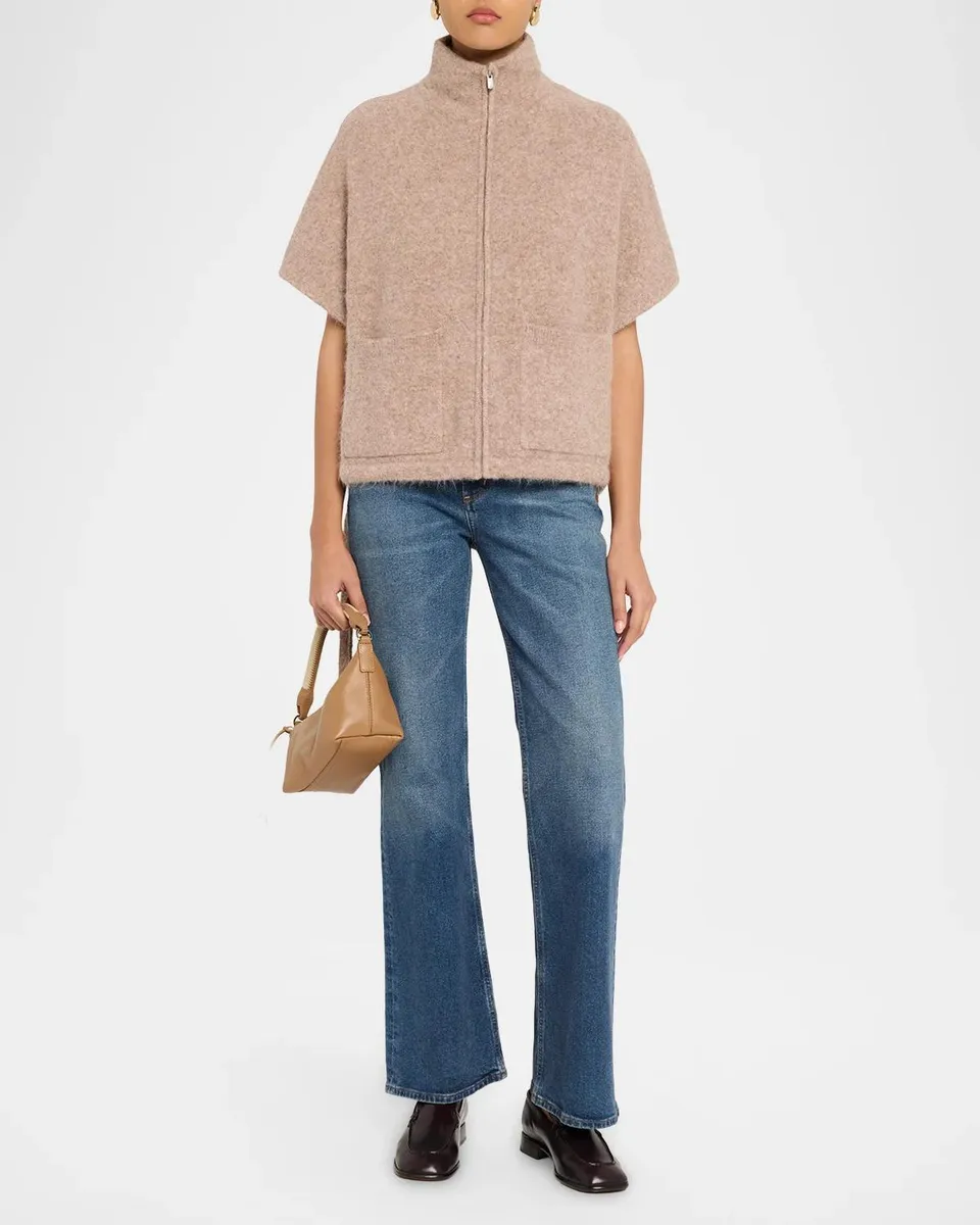 MAJESTIC FILATURES Turtleneck Ultra Soft Alpaca-Blend Top | Thumbnail 2