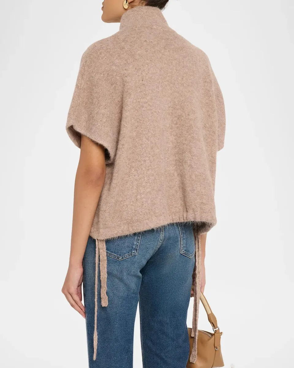 MAJESTIC FILATURES Turtleneck Ultra Soft Alpaca-Blend Top | Thumbnail 3